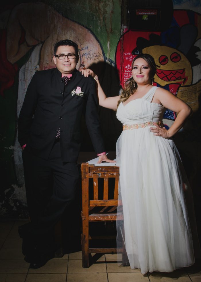 sesión de boda en cantina