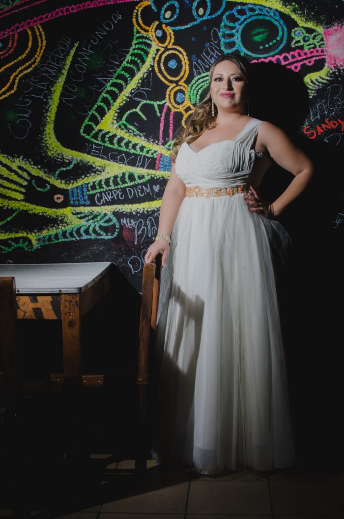 Sesión de boda de cantina